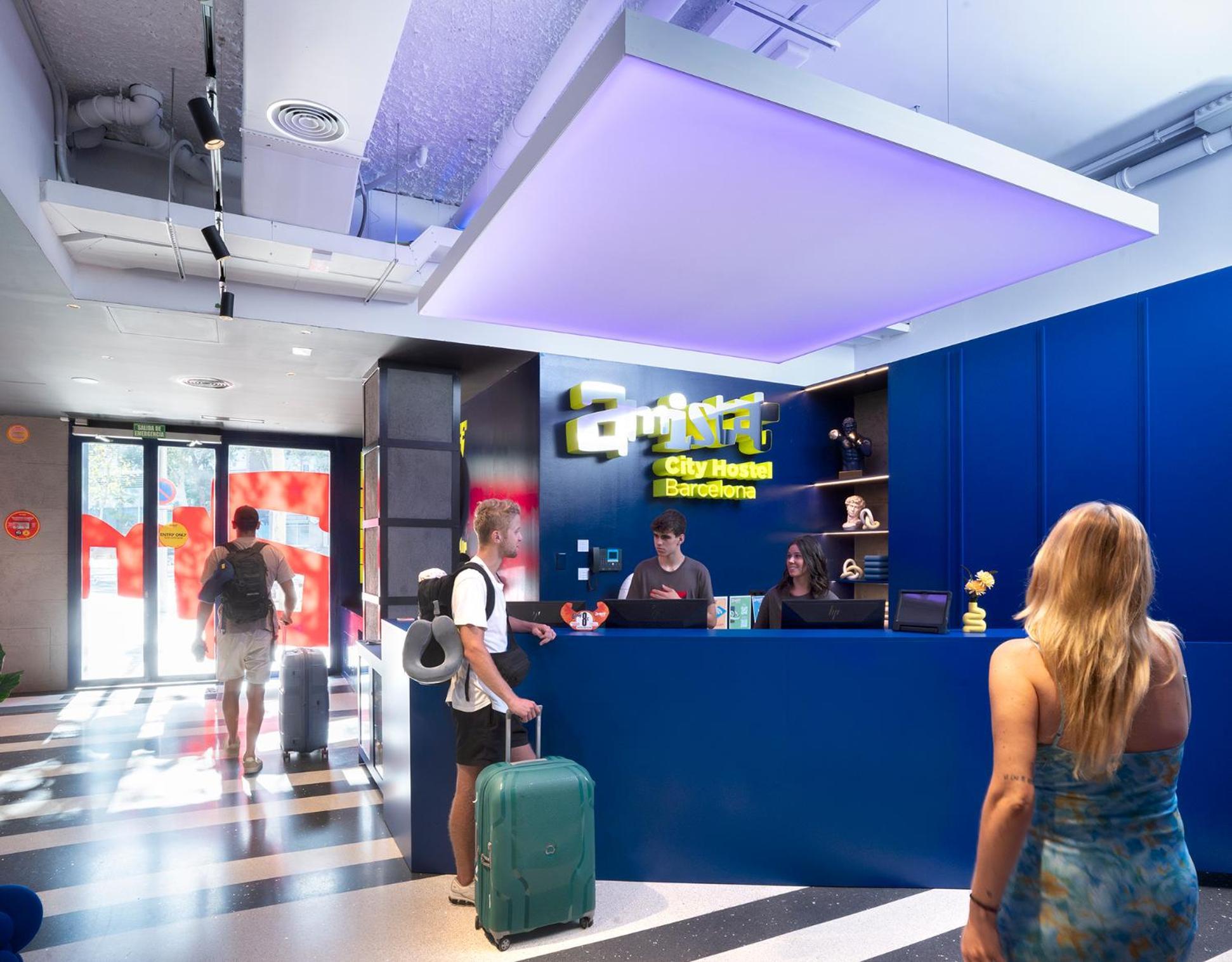Amistat City Hostel Barcelona Exteriér fotografie