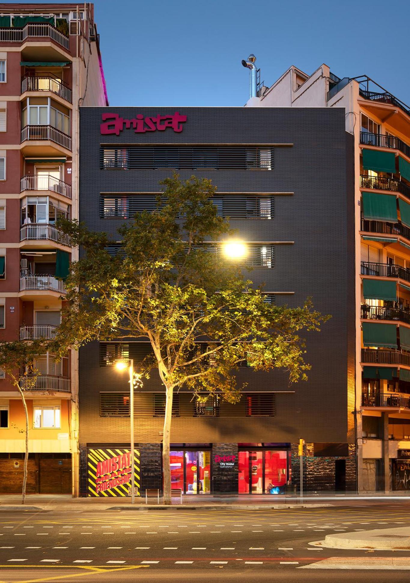 Amistat City Hostel Barcelona Exteriér fotografie