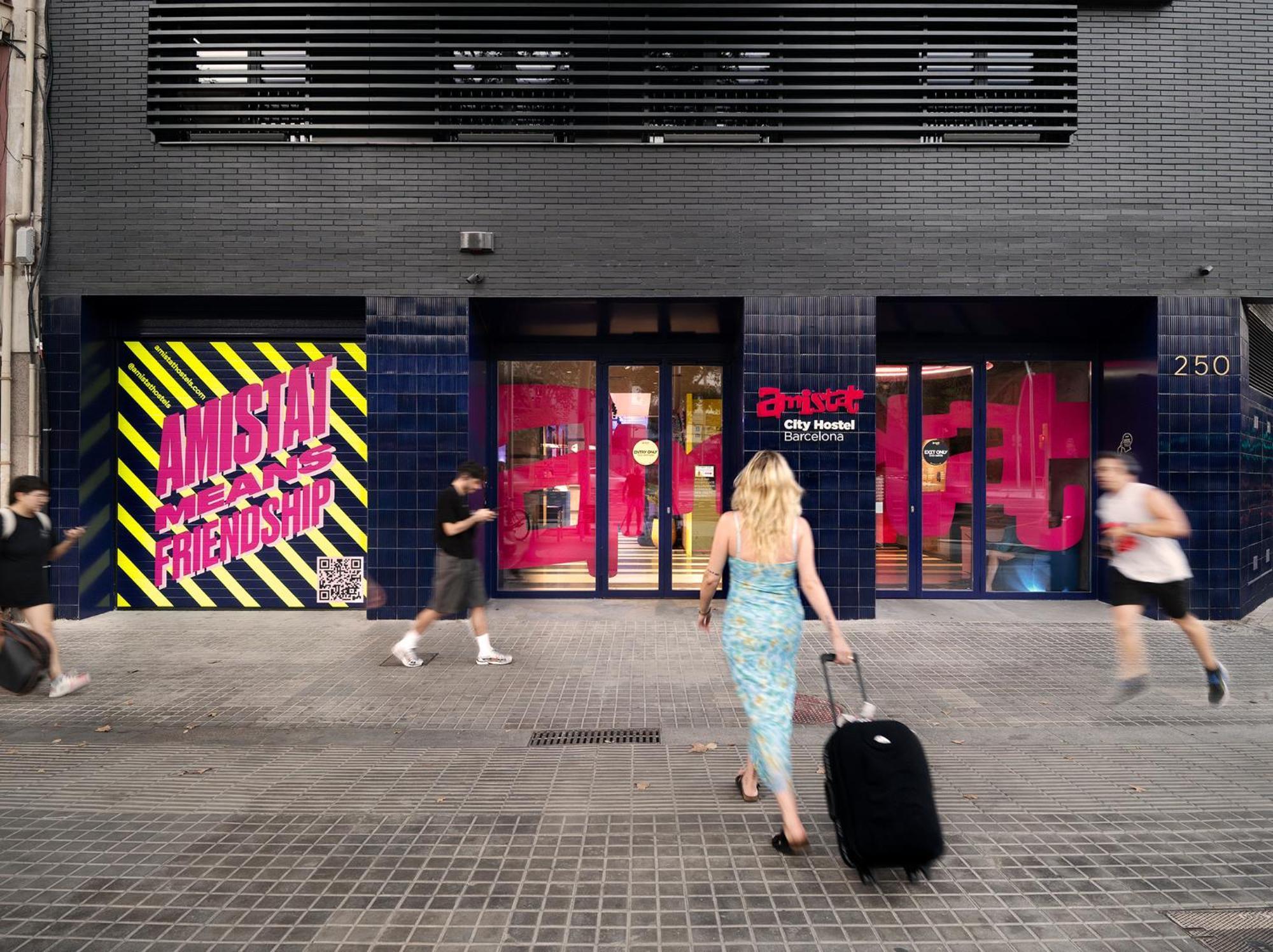 Amistat City Hostel Barcelona Exteriér fotografie