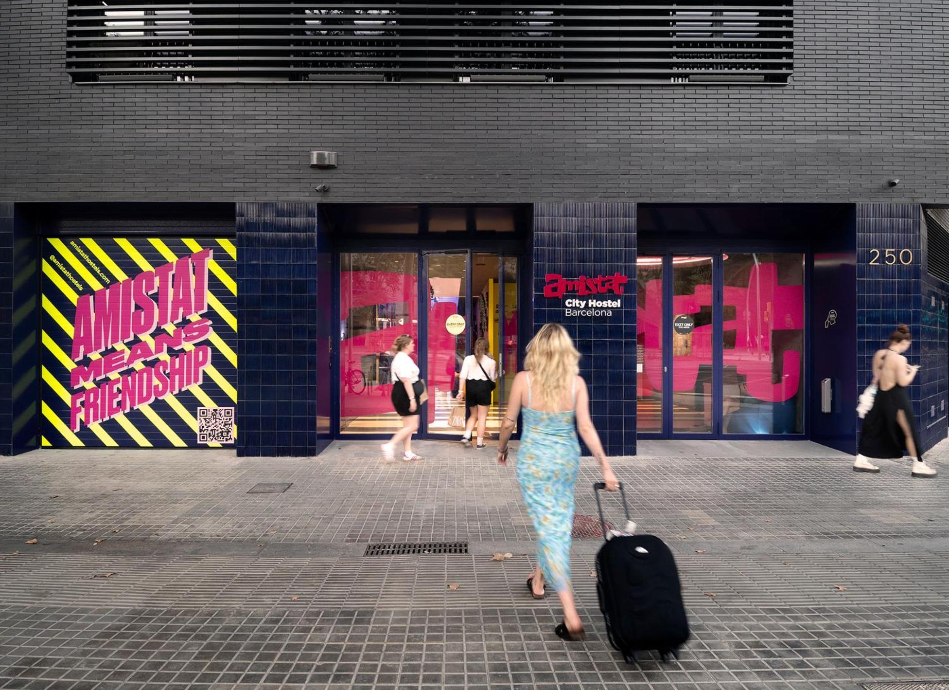 Amistat City Hostel Barcelona Exteriér fotografie